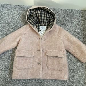 NWT Zara girl hoodie coat size 5t